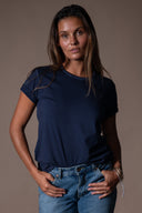 T-shirt Nina Délavé - Abysse