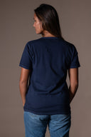 T-shirt Nina Délavé - Abysse