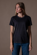 T-shirt Nina Délavé - Graphite