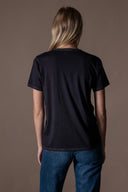 T-shirt Nina Délavé - Graphite