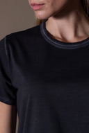 T-shirt Nina Délavé - Graphite