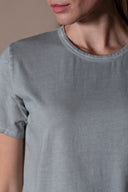 T-shirt Nina Délavé - Zinc