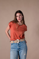 T-shirt Noelia - Cinnamon
