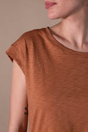 T-shirt Noelia - Lin Flamme