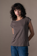 T-shirt Noelia - Moka Flamme