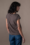 T-shirt Noelia - Moka Flamme