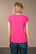 T-shirt Noelia - Pink Flamme