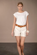 T-shirt Noelia - White Flamme