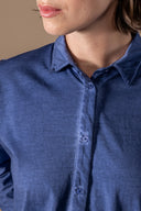 Chemise Norma Délavée - Cobalt