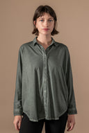 Chemise Norma Délavée - Kaki