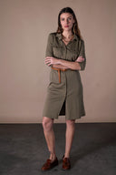 Robe Pamela - Aceituna