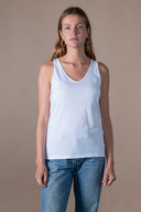 Penelope Tank Top - White