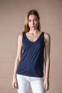 Penelope Tank Top - Navy