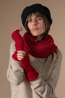 Mitaines Irene - Rouge