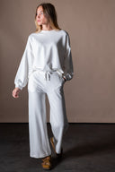 Sweat Pant Perle - Blanc