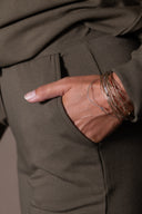 Sweat Pant Perle - Militare