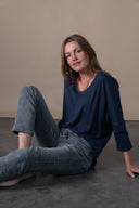 T-shirt Prune - Odyssee Flamme