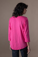 T-shirt Prune - Pink Flamme