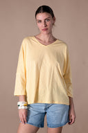 T-shirt Prune - Sundeck Flamme
