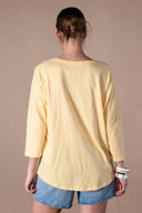 T-shirt Prune - Sundeck Flamme