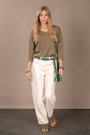 Plum T-shirt - Aceituna