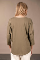 Plum T-shirt - Aceituna