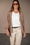 Plum T-shirt - White
