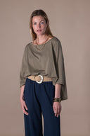 Rita T-shirt - Aceituna