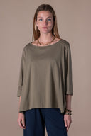 Rita T-shirt - Aceituna
