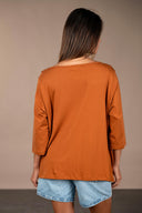 Rita T-shirt - Caramel