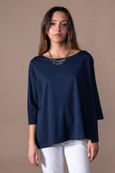 T-shirt Rita Délavé - Abysse