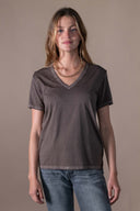 Romy Faded T-shirt - Cacao