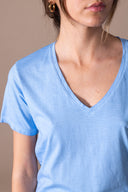 Romy Washed T-shirt - Chambray