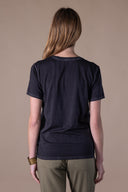 T-shirt Romy Délavé - Graphite