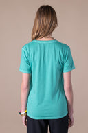 T-shirt Romy Délavé - Green