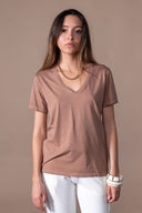 T-shirt Romy Délavé - Latte