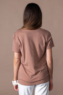 T-shirt Romy Délavé - Latte