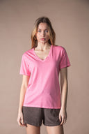T-shirt Romy Délavé - Soft Pink