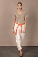 Romy Faded T-shirt - Dust
