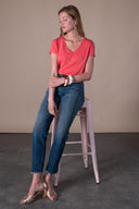 T-shirt Romy - Cherry Flamme