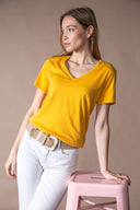 Romy T-shirt - Turmeric