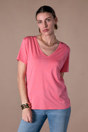 T-shirt Romy - Flamingo