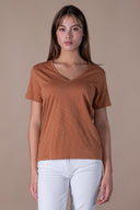 T-shirt Romy - Lin Flamme