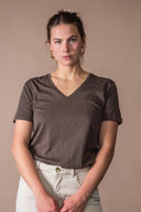T-shirt Romy - Moka Flamme