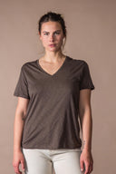 T-shirt Romy - Moka Flamme