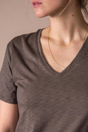T-shirt Romy - Moka Flamme