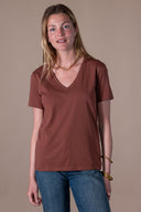 T-shirt Romy - Pecan