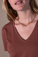 T-shirt Romy - Pecan