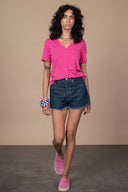 T-shirt Romy - Pink Flamme
