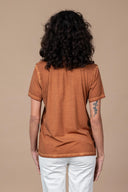 T-shirt Romy Délavé - Toffee